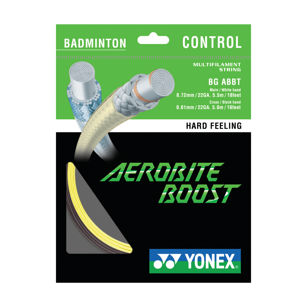 YONEX Badminton Saite - AEROBITE BOOST SETDetailbild - 0
